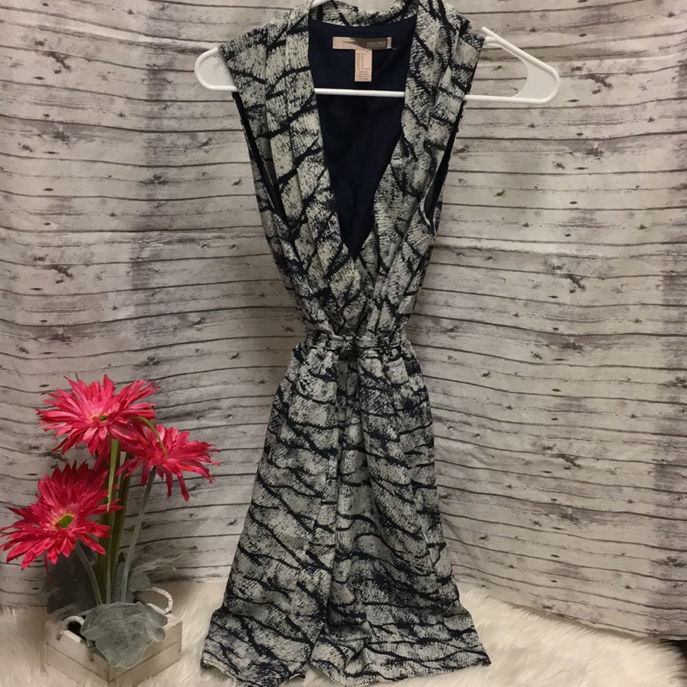 Silk wrap dress